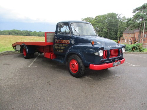 1959 Bedford J Type Petrol Beavertail Truck VERKAUFT