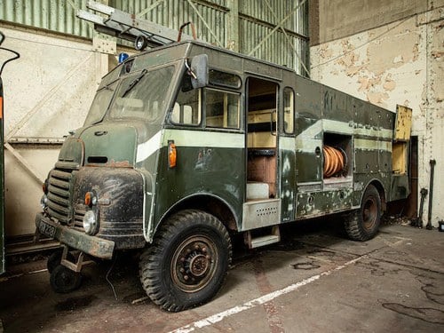 1956 BEDFORD RLHZ 'GREEN GODDESS' 4X4 FIRE TENDER PROJECT For Sale by Auction