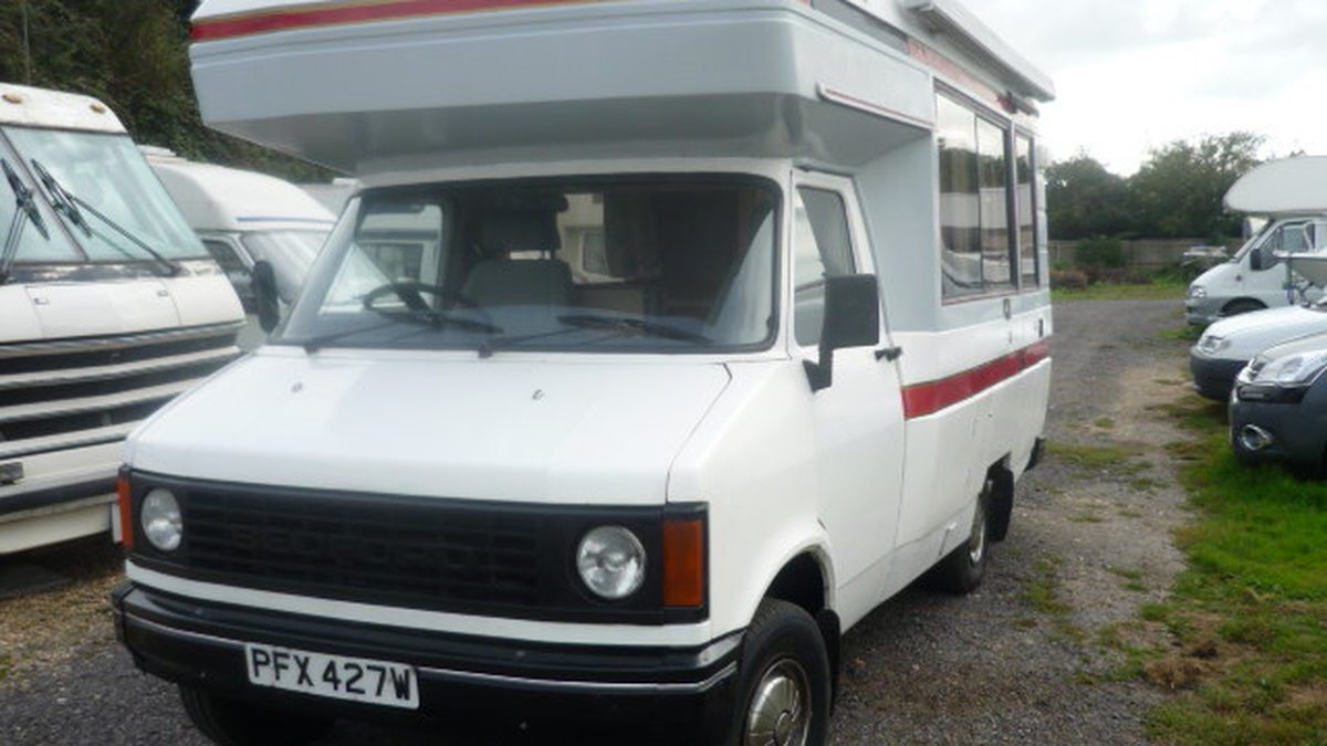 1981 Bedford CF2 White Manual, speed Right Hand Drive in