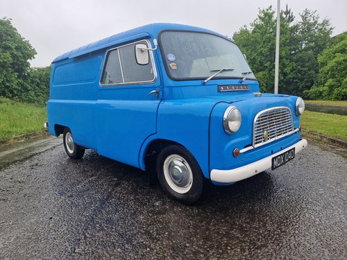 1966 Bedford CA Blue Manual, speed Right Hand Drive in United