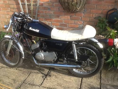 Benelli 125 Twin model 2CSE Electronica 1978 Project For Sale
