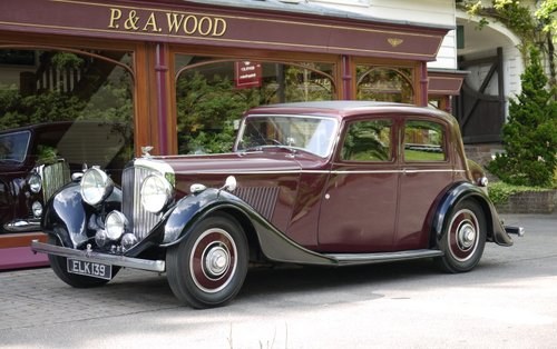 Bentley 4¼ Litre 1937 Sports Saloon by Thrupp & Maberly For Sale
