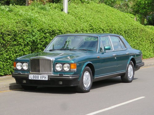 1993 Bentley Brooklands on The Market For Sale by Auction