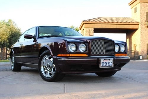 1995 Bentley Continental R Coupe = LHD Wildberry(~)Tan $47.9 For Sale