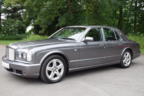 2002/02 Bentley Arnage T in Graphite For Sale