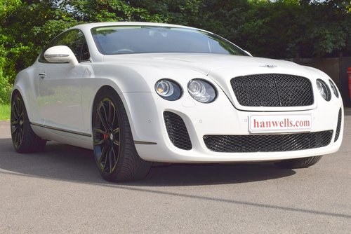 2011/11 Bentley Continental GT Supersports in Glacier White In vendita