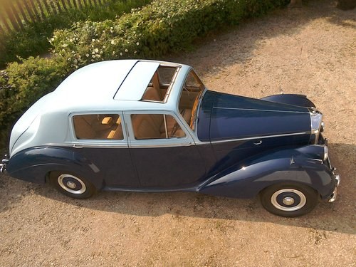 1954 Bentley R type automatic in two tone blue SOLD