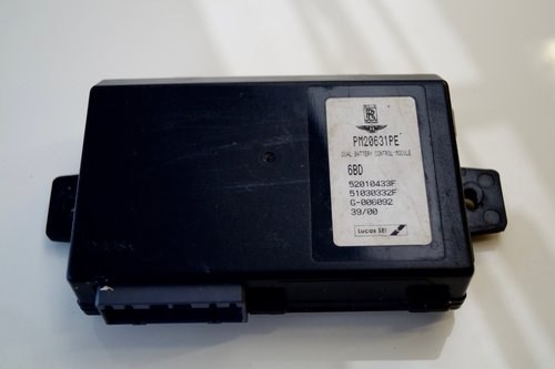 1999 BENTLEY ARNAGE DUAL BATTERY CONTROL MODULE PM20631PE For Sale