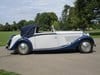 1937 Bentley 4 1/4 Litre Three Position DHC by H.J.Mulliner For Sale