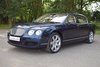 2006 2007 Model/56 Bentley Flying Spur in Sapphire Blue For Sale