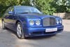 2004 2005 Model/54 Bentley Arnage T Mulliner in Moroccan Blue For Sale