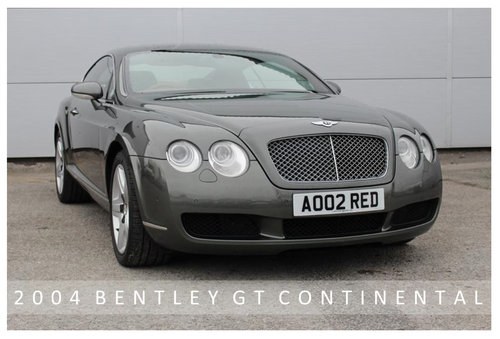 2004 Bentley Continental Gt to be sold at auction For Sale by Auction
