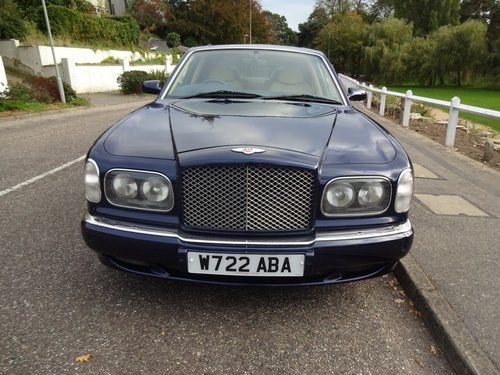 2000 BENTLEY ARNAGE RED LABEL - ONLY 43,000 MILES VENDUTO