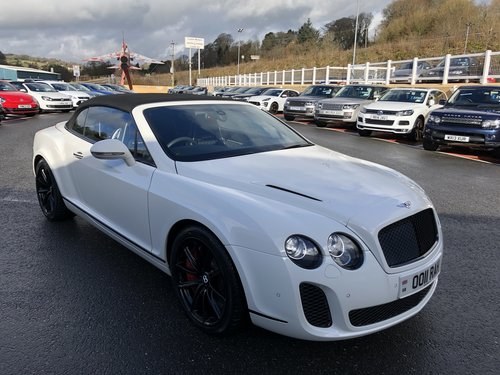 2012 12 BENTLEY CONTINENTAL 6.0 GTC SUPERSPORTS 621bhp For Sale