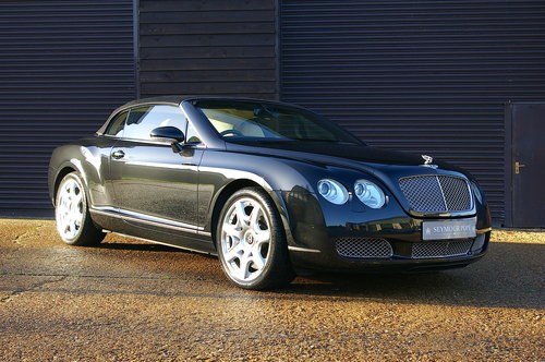 2008 Bentley Continental 6.0 W12 GTC MULLINER Auto (39,233 miles) SOLD