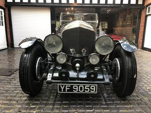 1929 BENTLEY 6 1/4 LITRE SPEED EIGHT Racing Green Te koop