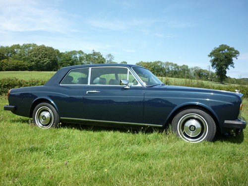 1978 Bentley Corniche II FHC SOLD