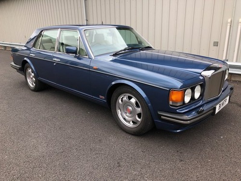 1989 BENTLEY TURBO R 6.8 V8, STUNNING COBALT BLUE & CREAM