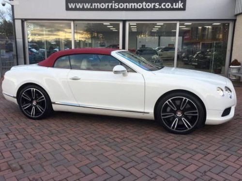 2013 Bentley Continental GTC 4.0 V8 Convertible Auto For Sale