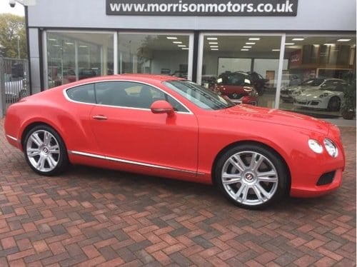 2013 Bentley Continental 4.0 V8 GT Coupe Auto For Sale