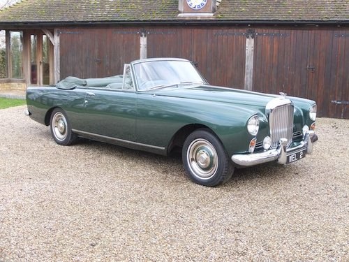 1961 Bentley S2 Continental drophead coupe SOLD