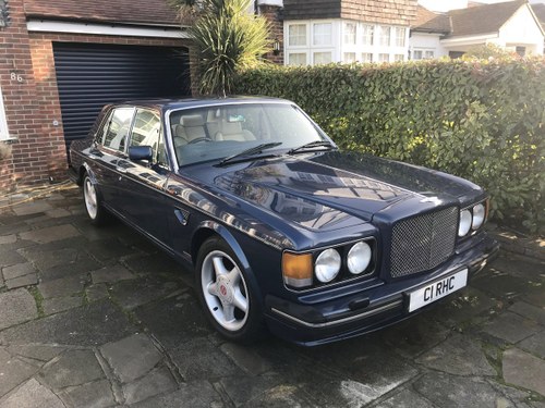 1992 Bentley Turbo R: 16 Feb 2019 For Sale by Auction