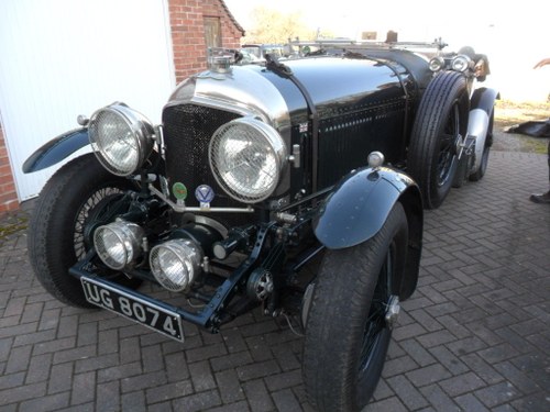 Petersen Bentley 6.5 Litre Registered 1934 In vendita