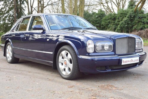 2001/51 Bentley Arnage Red Label in Peacock Blue For Sale