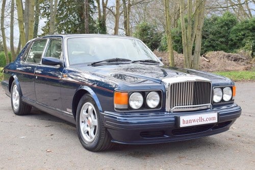 1997 P Bentley Turbo RL in Peacock Blue For Sale