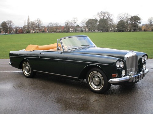 1965 Bentley S3 Continental Drophead Coupe by Mulliner/Park Ward  For Sale