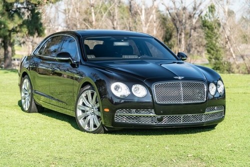 2015 Bentley Flying Spur W12 = Onyx Black 22k miles $106k In vendita
