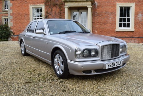 2001 Bentley Arnage Red Label For Sale by Auction