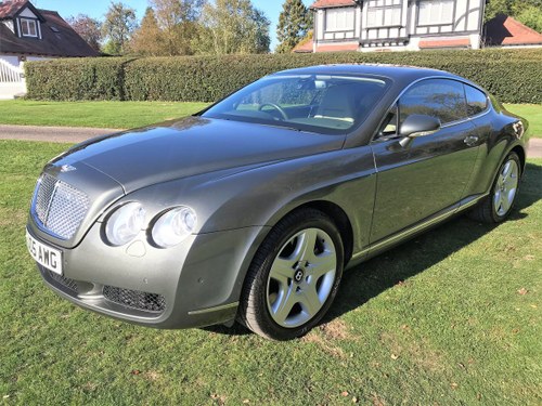 2005 Bentley Continental GT 6.0 with superb history For Sale