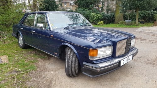 1986 Bentley turbo R with private plate For Sale