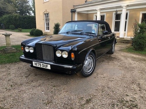 1990 Bentley continental convertible For Sale
