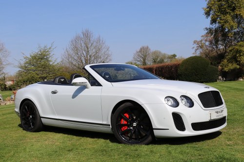 2010 BENTLEY GTC SUPERSPORTS For Sale