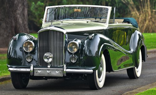 1954 Bentley R Type Automatic  Park Ward Convertible For Sale
