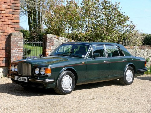 1990 Bentley Turbo R 39,000 Miles In vendita