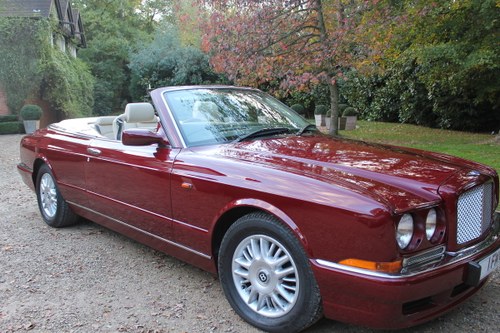 1998 Red Bentley Azure 6.8 2dr For Sale