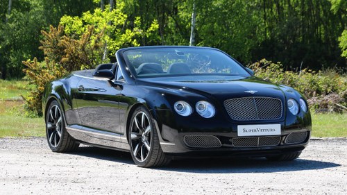 2008 BENTLEY GTC W12 - MULLINER DRIVING SPECIFICATION SOLD