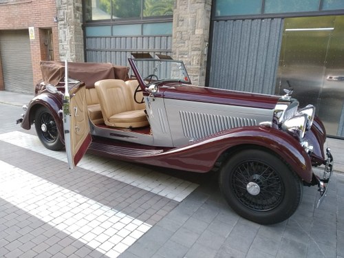 1935 Bentley 3 1/2 Drophead Coupé by James Yound For Sale