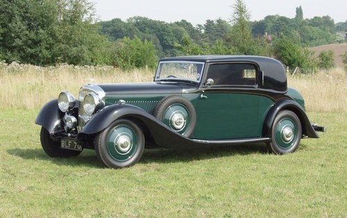 Bentley 3 ½ litre 1934 2-door Coupe by Hooper In vendita
