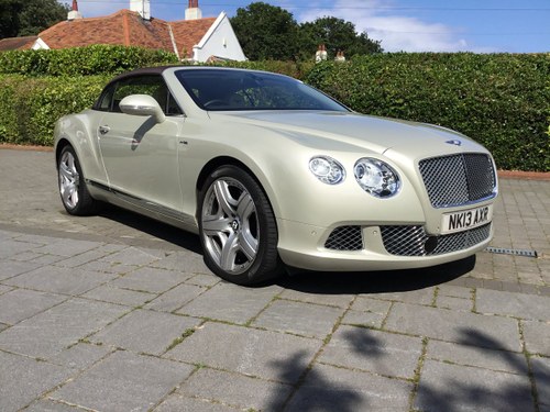 2013 Bentley GTC 6.0 W12 Mulliner Immaculate  For Sale