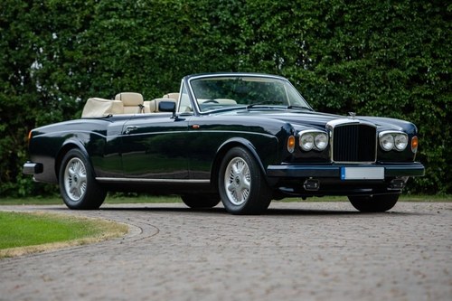 LOT NO. 431 - 1991 BENTLEY CONTINENTAL CONVERTIBLE III For Sale by Auction