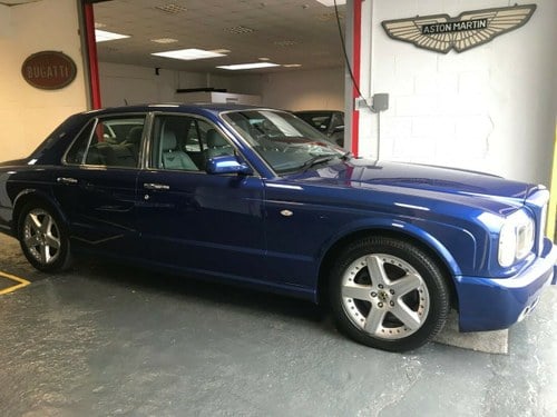 2005 Bentley Arnage T V8 Twin Turbo 450bhp MoroccanBlue For Sale