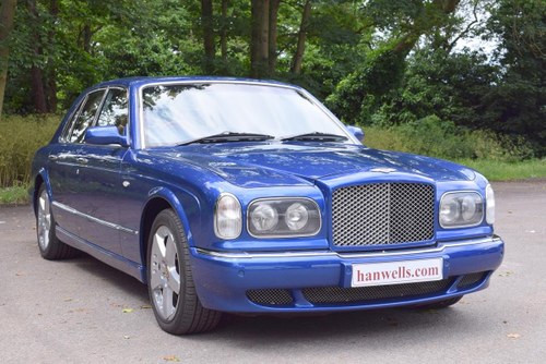 2003/03 Bentley Arnage R in Moroccan Blue In vendita