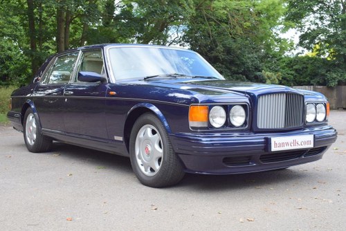 1997 P Bentley Turbo RL in Peacock Blue For Sale
