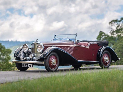1936 Bentley 4-Litre Tourer by Vanden Plas For Sale by Auction