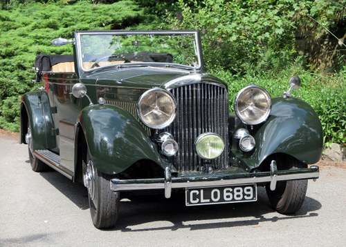1936 Bentley 3½ Litre Carlton 4 Dr &apos;Allweather&apos; To For Sale