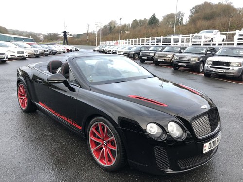 2012 12 BENTLEY CONTINENTAL 6.0 SUPERSPORTS ISR  For Sale